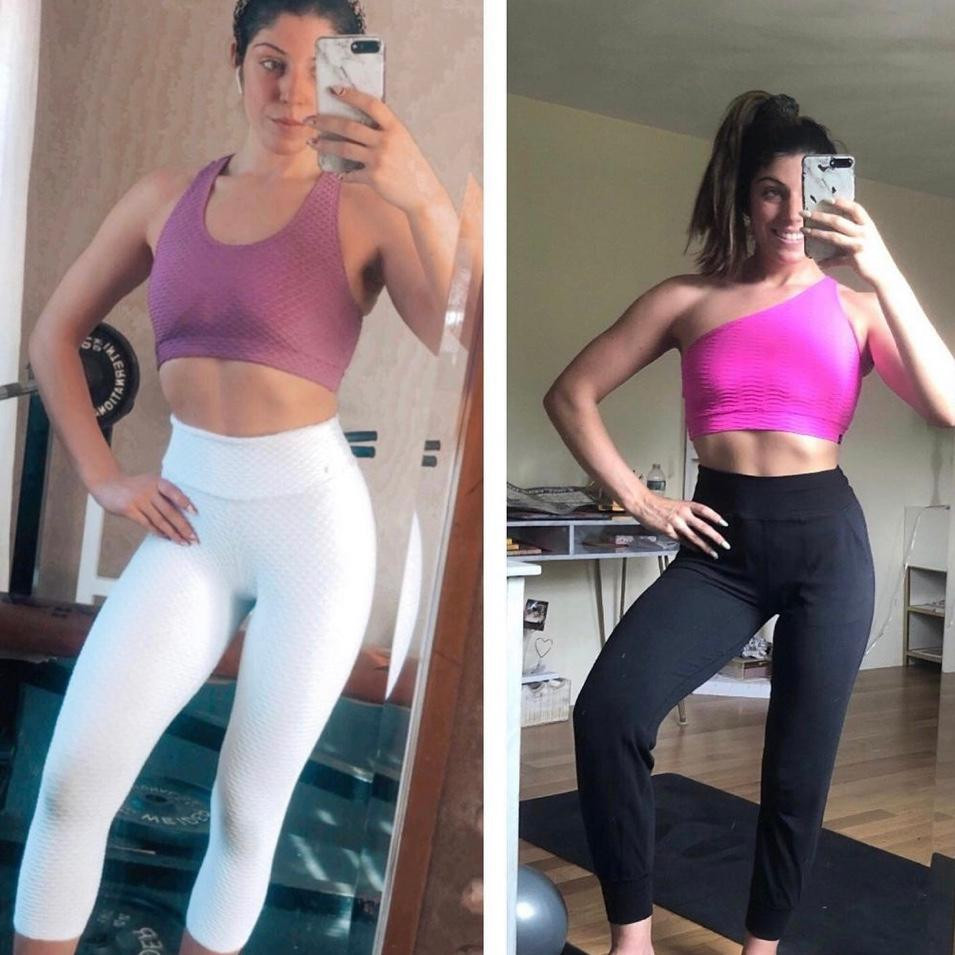 Hiện tại, Mollica sở hữu một thân hình thon gọn và săn chắc khiến nhiều người mơ ước.