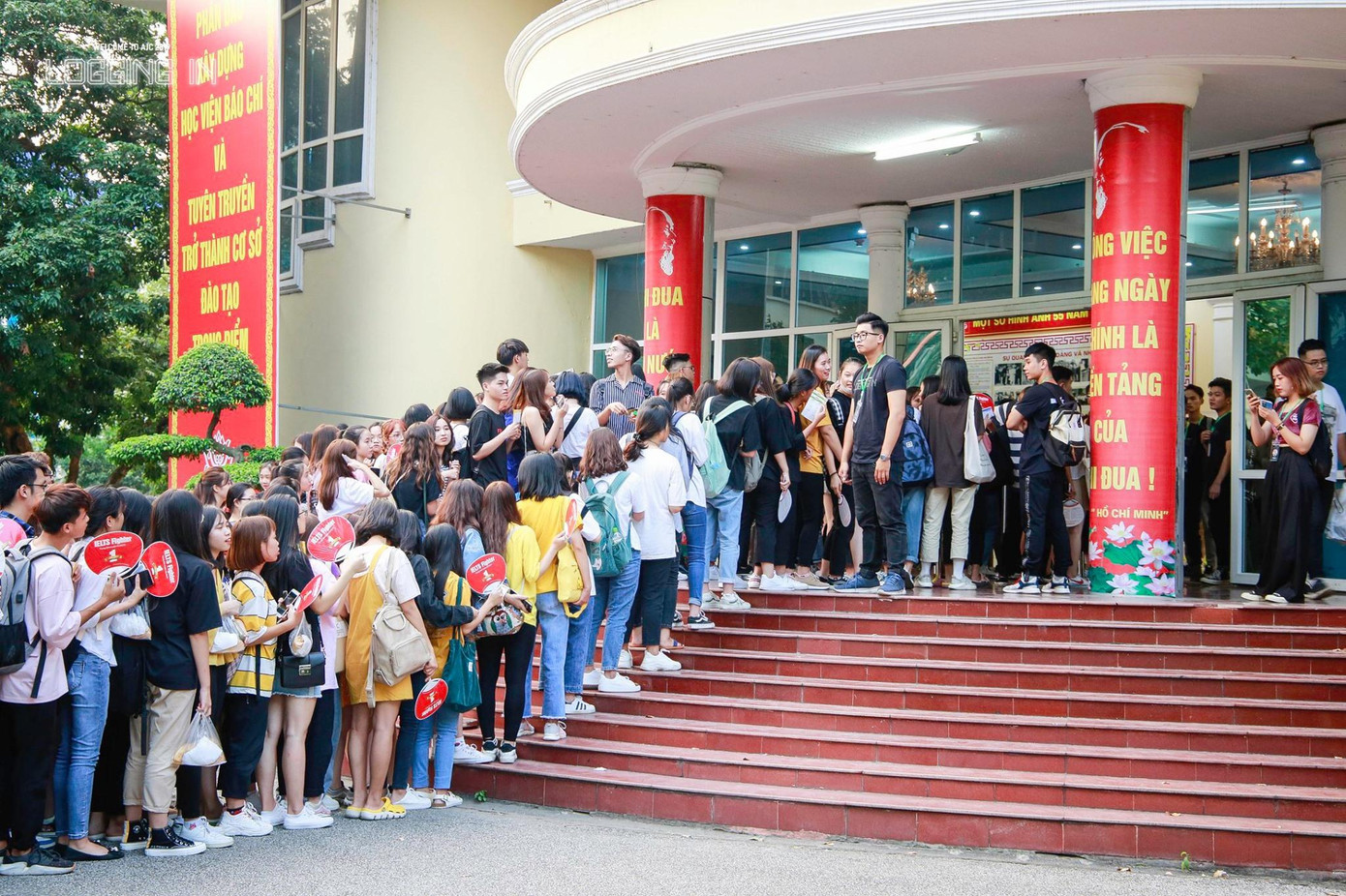 Sự kiện chào tân sinh viên - Welcome to AJC thu hút đông đảo sinh viên của Học viện Báo chí và Tuyên truyền