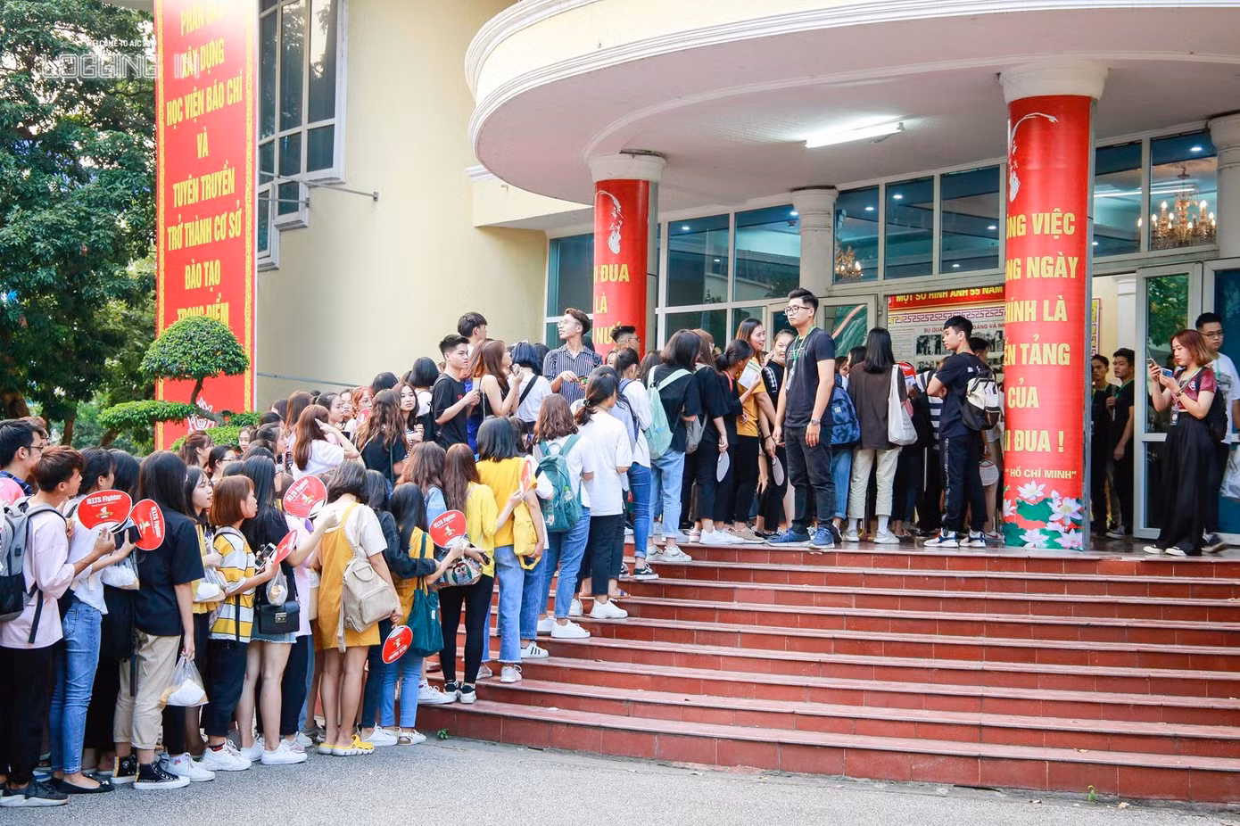Sự kiện chào tân sinh viên - Welcome to AJC thu hút đông đảo sinh viên của Học viện Báo chí và Tuyên truyền