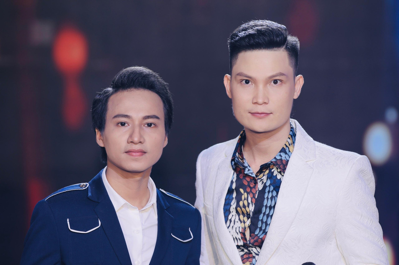 Thái Thành Công và ca sĩ Lâm Chấn Hải.