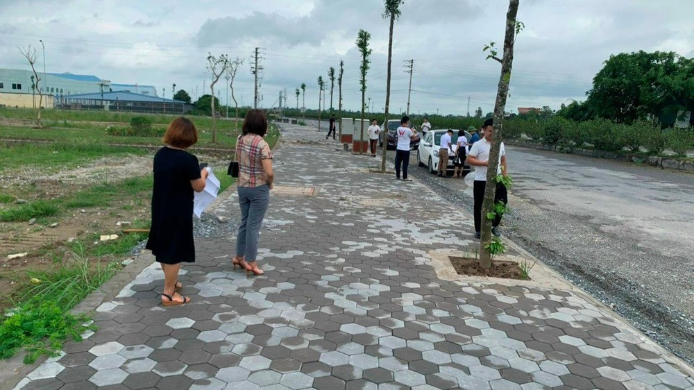 Loạt cuộc đấu giá đất tại Hà Nội liên tiếp bị tạm dừng.