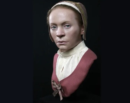 Việc tái hiện Zosia mô tả bà đeo một dải ruy băng trên mũ lụa và mặc trang phục được thiết kế riêng phản ánh địa vị cao của bà.(Ảnh: Oscar Nilsson, Dự án Pien) Việc tái hiện Zosia mô tả bà đeo một dải ruy băng trên mũ lụa và mặc trang phục được thiết kế riêng phản ánh địa vị cao của bà.(Ảnh: Oscar Nilsson, Dự án Pien)