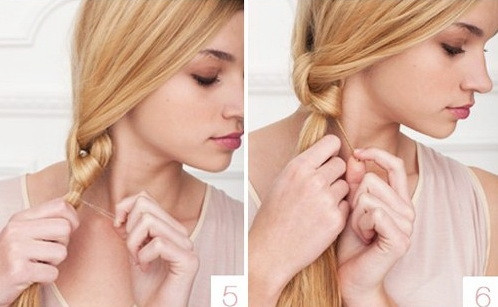 Tự làm kiểu tóc thắt nút dự tiệc ảnh 3