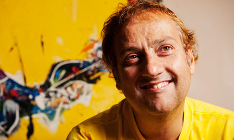 Albert Espinosa thành viên cũ của Nhóm những thanh niên Đầu quả trứng. Ảnh: Linda Nylind (Guardian)