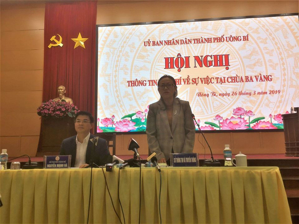 Chủ tịch Uông Bí: Chùa Ba Vàng che giấu 'thỉnh vong', đề nghị bị hại trình báo ảnh 10