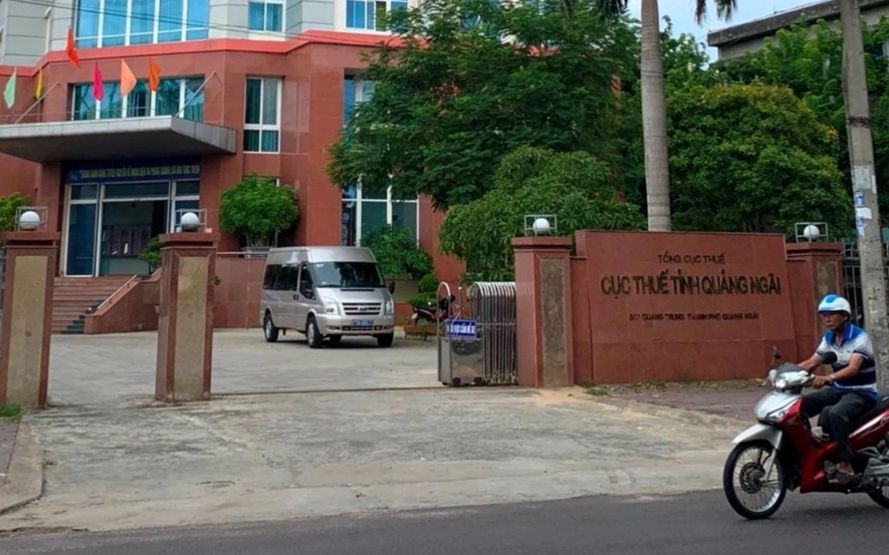 Cục Thuế tỉnh Quảng Ngãi.