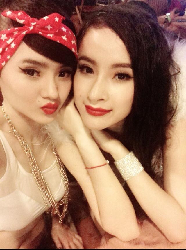 Hai chị em Angela Phương Trinh và Phương Trang