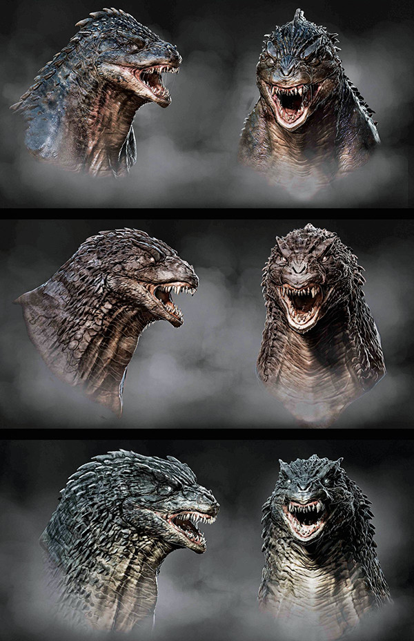 Hé lộ 12 bản nháp của "quái vật Godzilla" ảnh 12