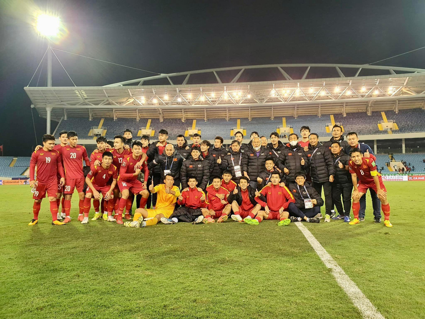 Tuyển Việt Nam đón cái Tết ý nghĩa