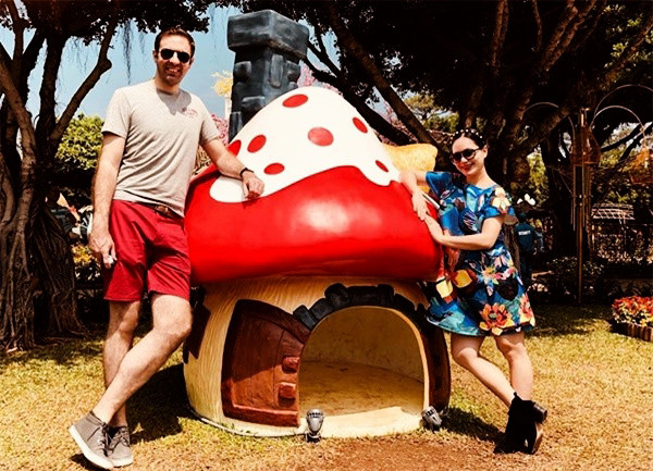 Hình ảnh hạnh phúc của Lan Phương và bạn trai tây cao 2m ảnh 4