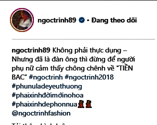 Ngọc Trinh lại gây sốc vì phát ngôn mới về đàn ông, tình và tiền ảnh 2