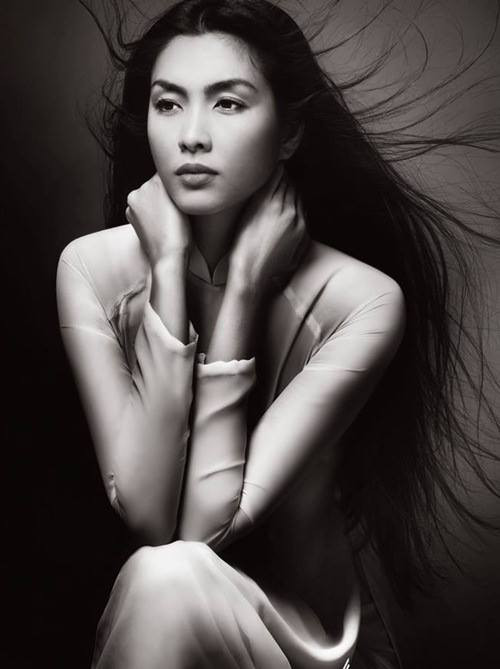 Ngọc nữ Tăng Thanh Hà tuyệt đẹp với váy ren xuyên thấu ảnh 6