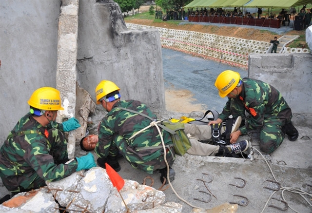 Xử lý tình huống có một người bị thương trên tầng