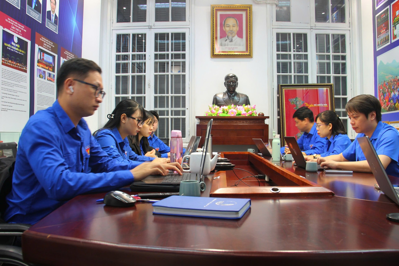 Hội nghị duyệt công tác chuẩn bị tổ chức Đại hội đại biểu Hội LHTN Việt Nam TPHCM lần thứ IX, nhiệm kỳ 2024 - 2029 kết hợp trực tuyến và trực tiếp.