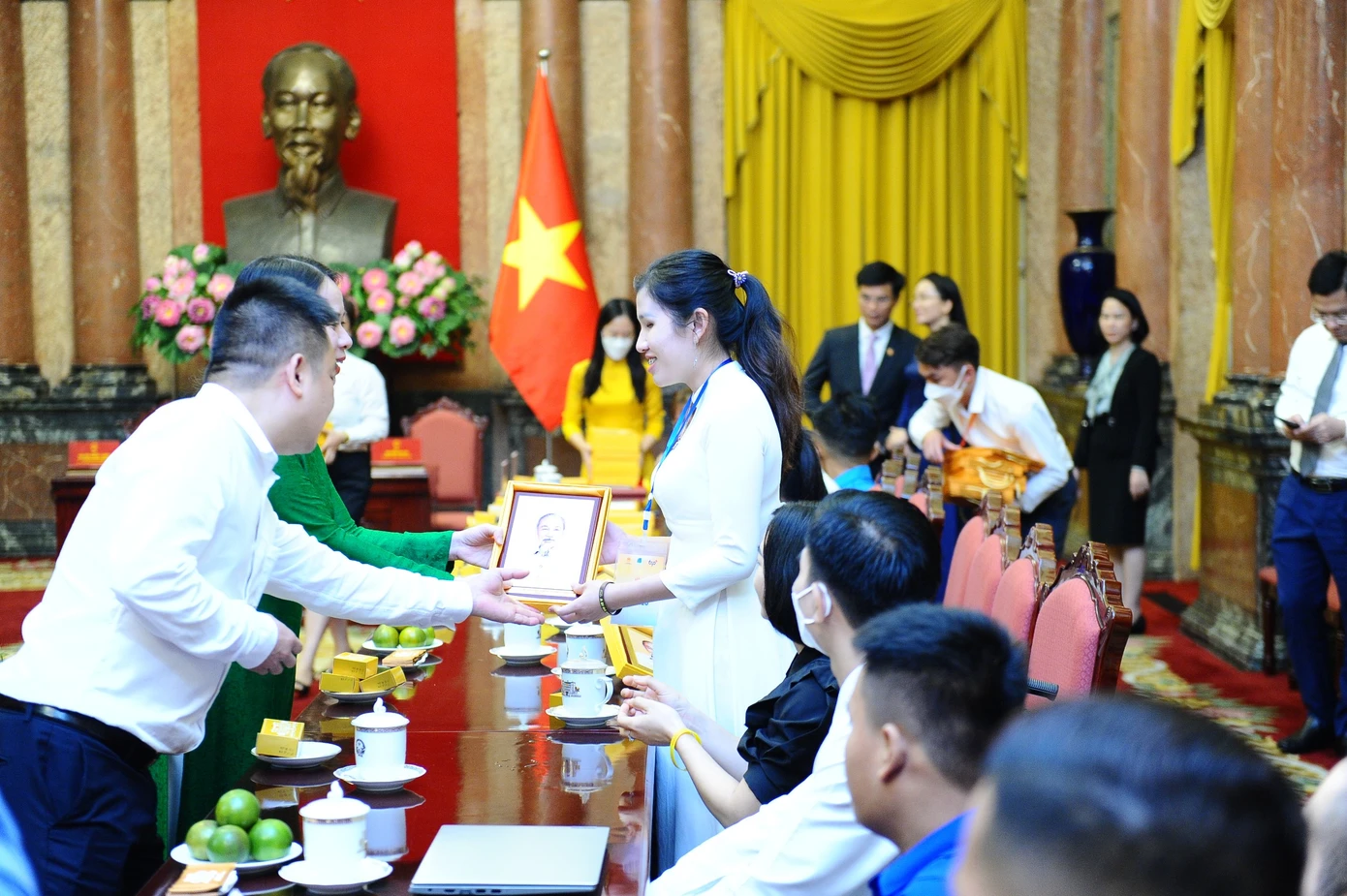 Hải Anh là 1 trong 20 gương Thanh niên Sống đẹp năm 2024 do Trung ương Hội LHTN Việt Nam tuyên dương.