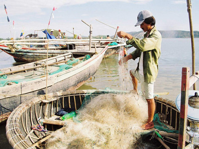 Ngư dân tại Quảng Nam. Ảnh: Ngọc Châu. Ngư dân tại Quảng Nam. Ảnh: Ngọc Châu