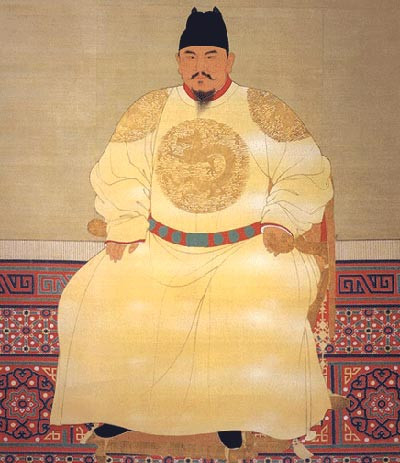 Tranh cổ vẽ Chu Nguyên Chương