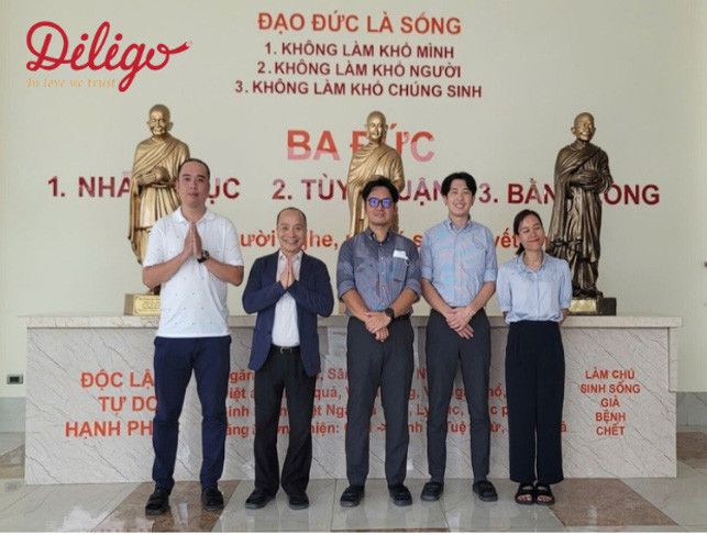 Lãnh đạo tập đoàn Itochu Nhật Bản sang thăm Diligo.