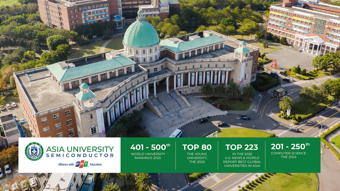 Sinh viên tốt nghiệp sẽ nhận bằng Cử nhân từ Đại học Asia (Đài Loan - Trung Quốc).