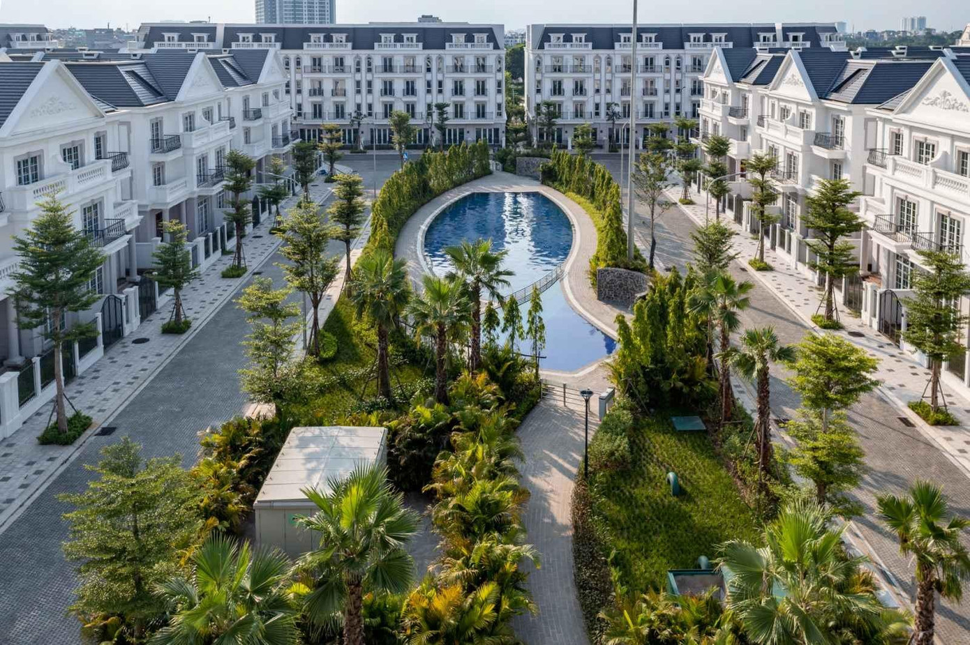 Không gian xanh ngát tại Eurowindow Twin Parks