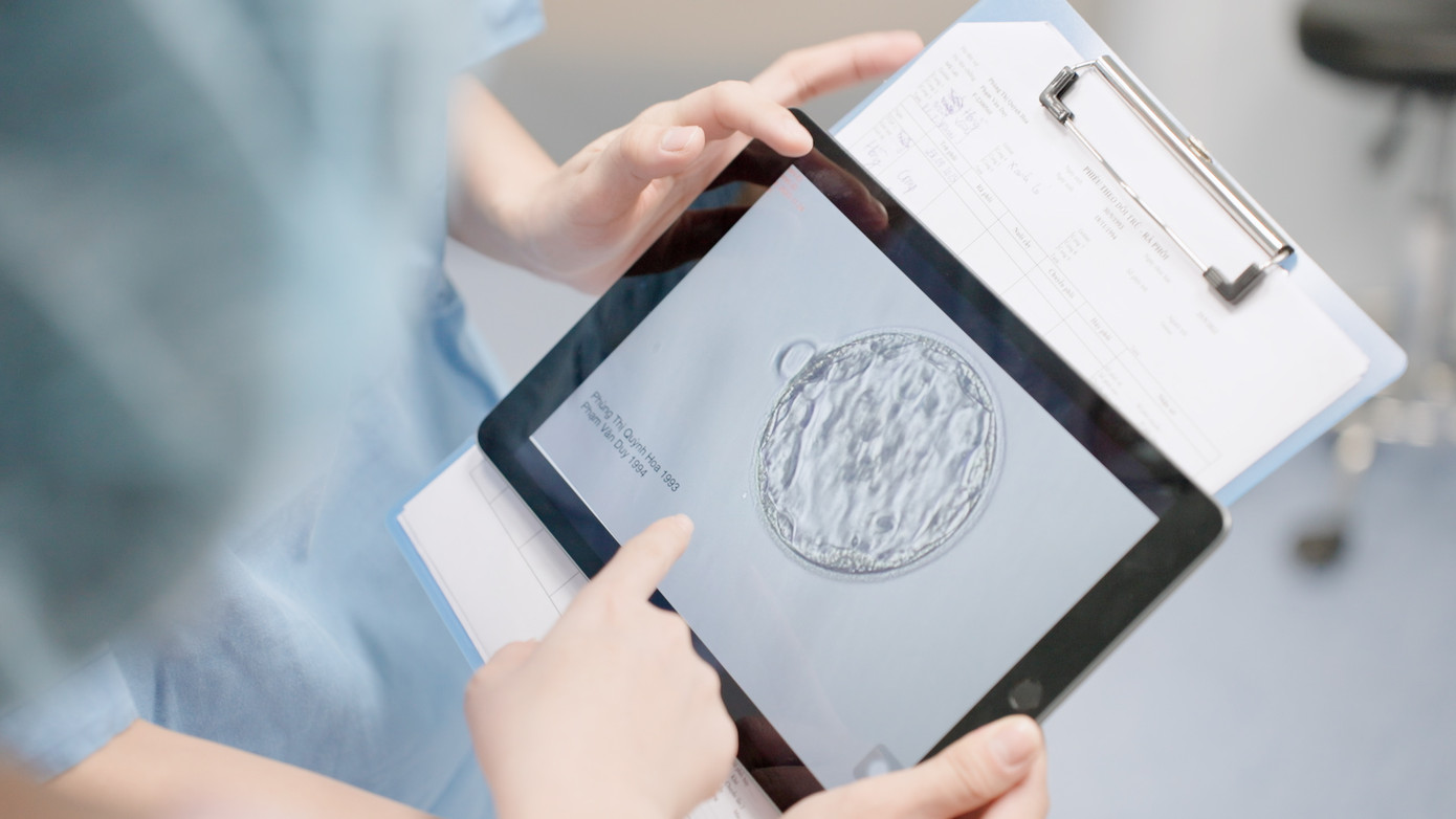 Phôi được chăm sóc và theo dõi kỹ lưỡng trước khi chuyển vào tử cung Phôi được chăm sóc và theo dõi kỹ lưỡng trước khi chuyển vào tử cung