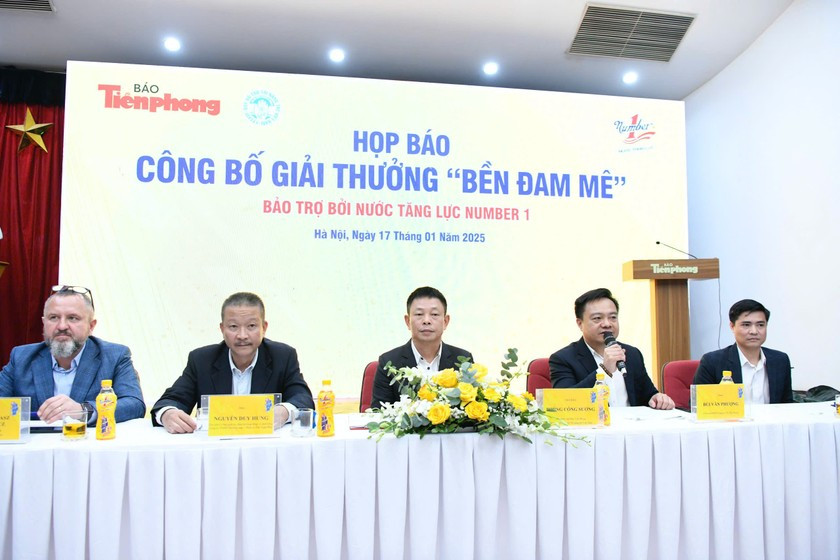 Họp báo công bố giải thưởng “Bền Đam Mê” với sự đồng hành của nhãn hàng Number One Họp báo công bố giải thưởng “Bền Đam Mê” với sự đồng hành của nhãn hàng Number One