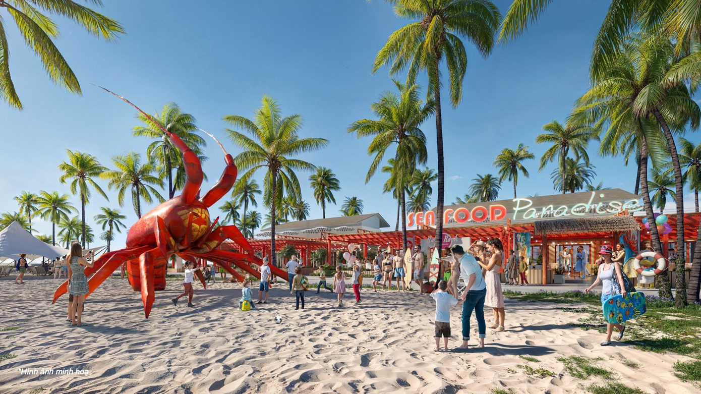 Trước Cafe 360 độ là Làng hải sản lớn bậc nhất Cam Ranh hoàn thiện vào tháng 9/2025, điểm đến lý tưởng của các “resort” dọc bờ biển Bãi Dài Trước Cafe 360 độ là Làng hải sản lớn bậc nhất Cam Ranh hoàn thiện vào tháng 9/2025, điểm đến lý tưởng của các “resort” dọc bờ biển Bãi Dài