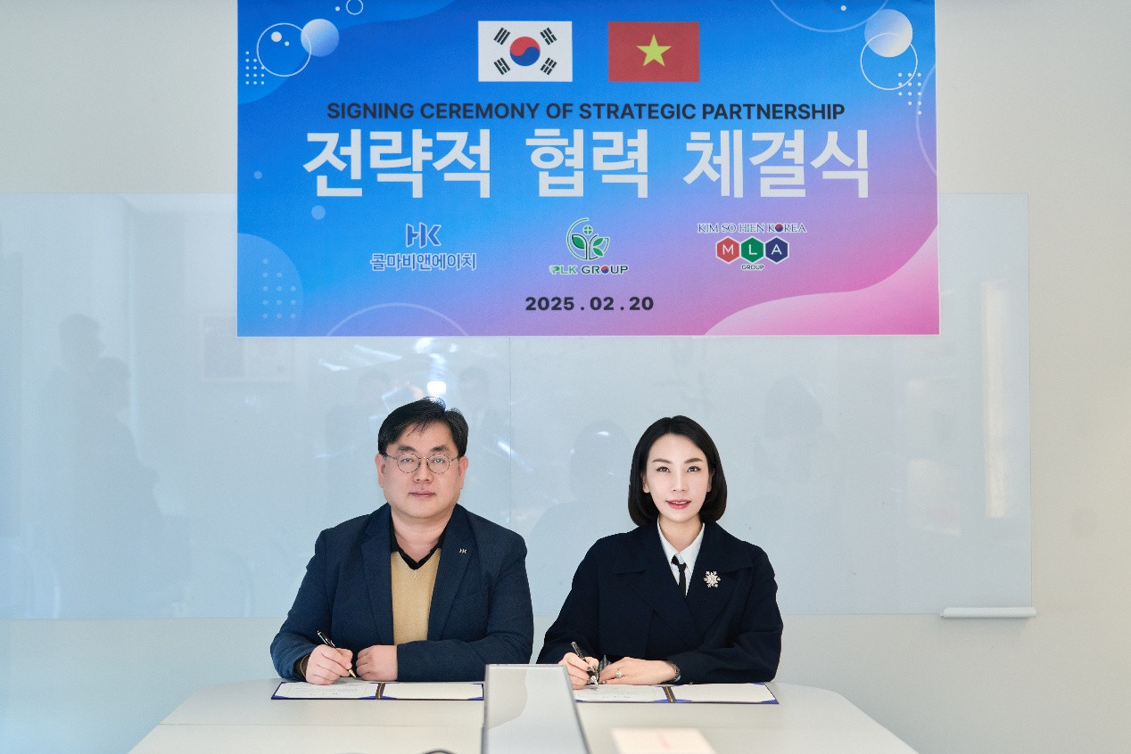 Bà Kim So Hien – Chủ tịch MLA GROUP tại Lễ ký kết Bà Kim So Hien – Chủ tịch MLA GROUP tại Lễ ký kết