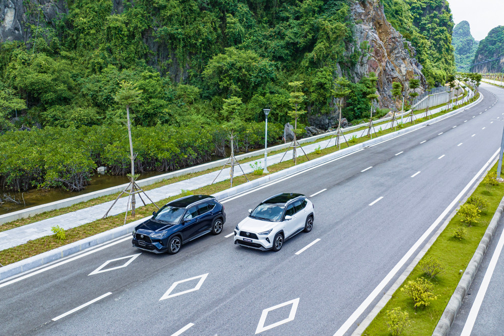 Khả năng vận hành của Toyota Yaris Cross được đánh giá cao.