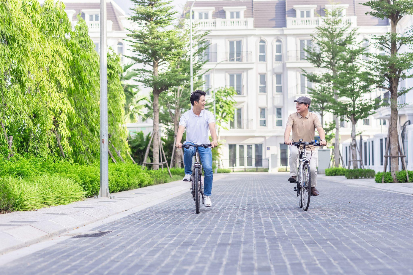 Không gian rộng, thoáng và chất lượng không khí tốt ở các khu đô thị xanh khiến con người có cảm giác hạnh phúc hơn