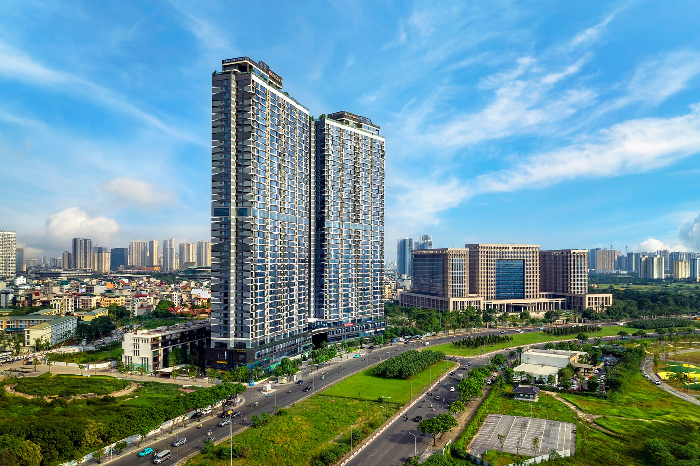 Dự án The Matrix One nằm trong tổ hợp hạng A tại khu vực lõi đô thị mới phía Tây Thủ đô Dự án The Matrix One nằm trong tổ hợp hạng A tại khu vực lõi đô thị mới phía Tây Thủ đô