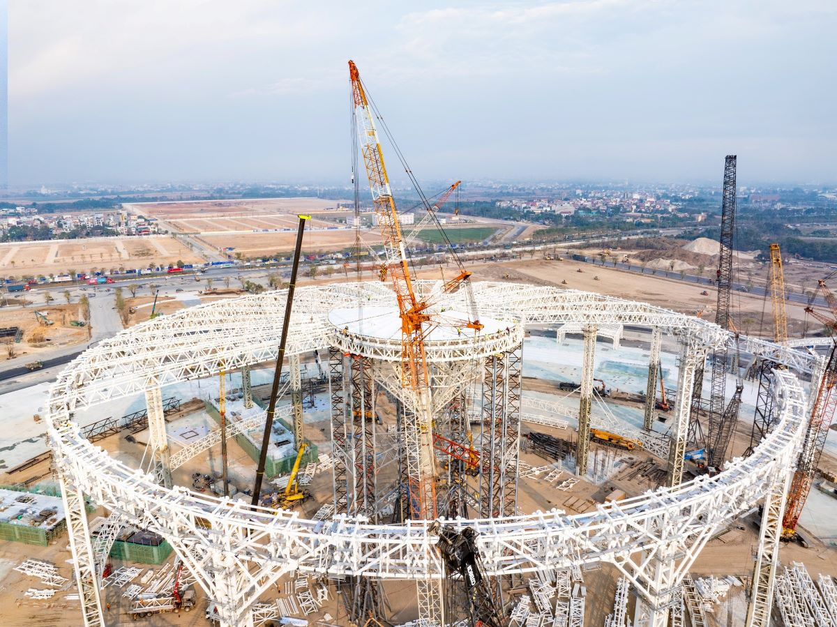 The Grand Expo đang dần thành hình, sẽ là bệ phóng để Hà Nội trở thành “vương quốc MICE” tại Đông Nam Á The Grand Expo đang dần thành hình, sẽ là bệ phóng để Hà Nội trở thành “vương quốc MICE” tại Đông Nam Á