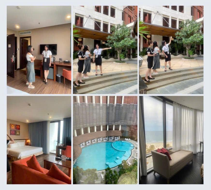 Buổi khảo sát tại các Khách sạn 4 sao và 5 sao tại Đà Nẵng