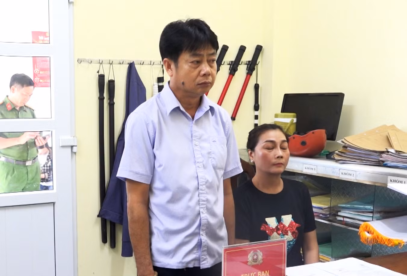 Cặp vợ chồng lừa đảo 27 tỷ đồng qua chiêu trò vay đáo hạn ngân hàng. Ảnh:CACM.