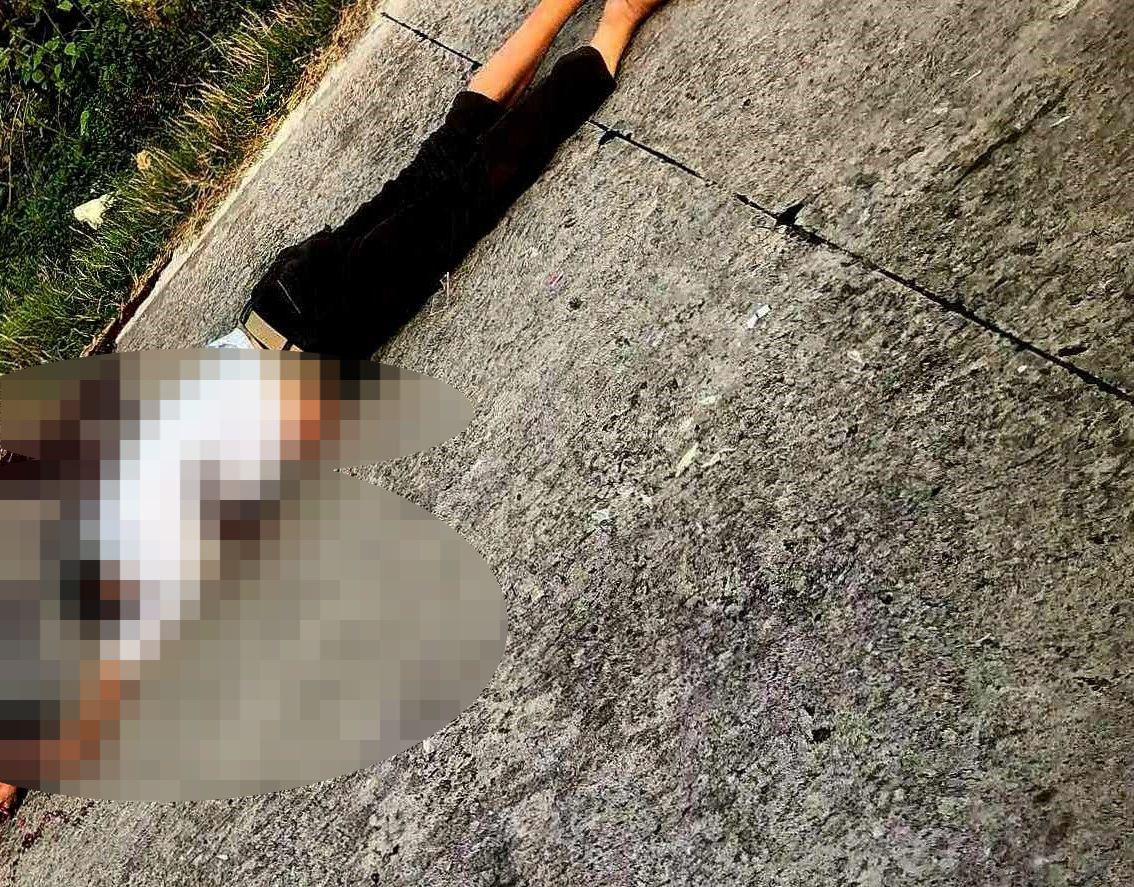 Hiện trường vụ tai nạn.