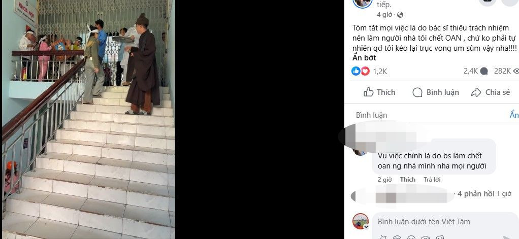 Hình ảnh cắt từ clip đăng tải trên mạng xã hội.