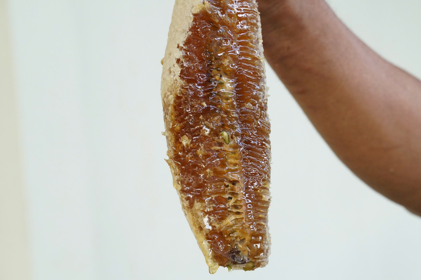 Một số người bán nguyên tổ ong cho khách mua ngâm rượu hoặc làm thuốc.