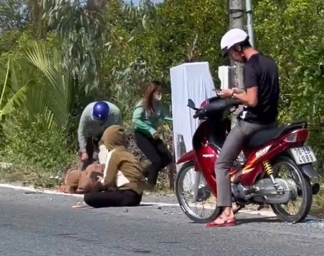 Hiện trường vụ việc.