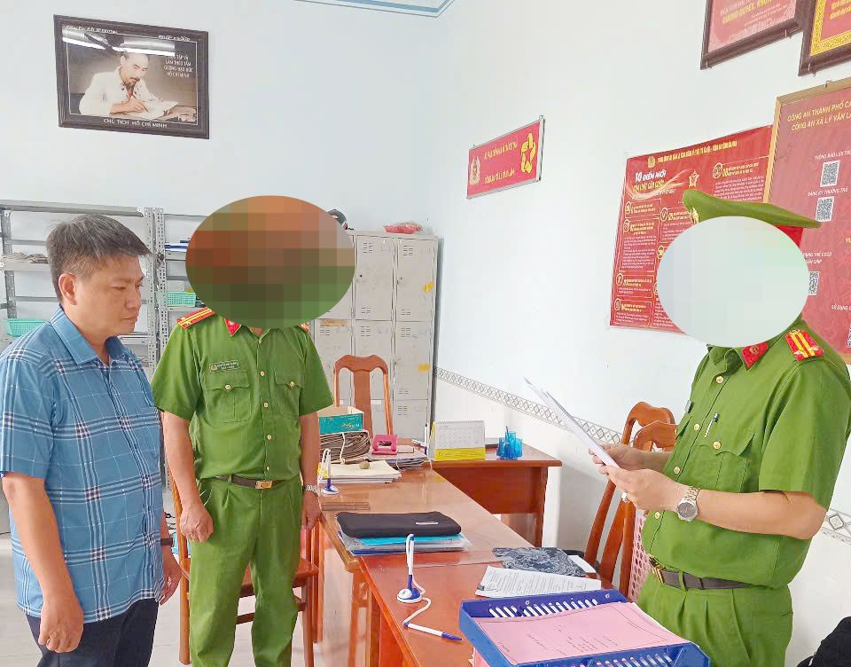 Bị can Huỳnh Văn Đẳng.