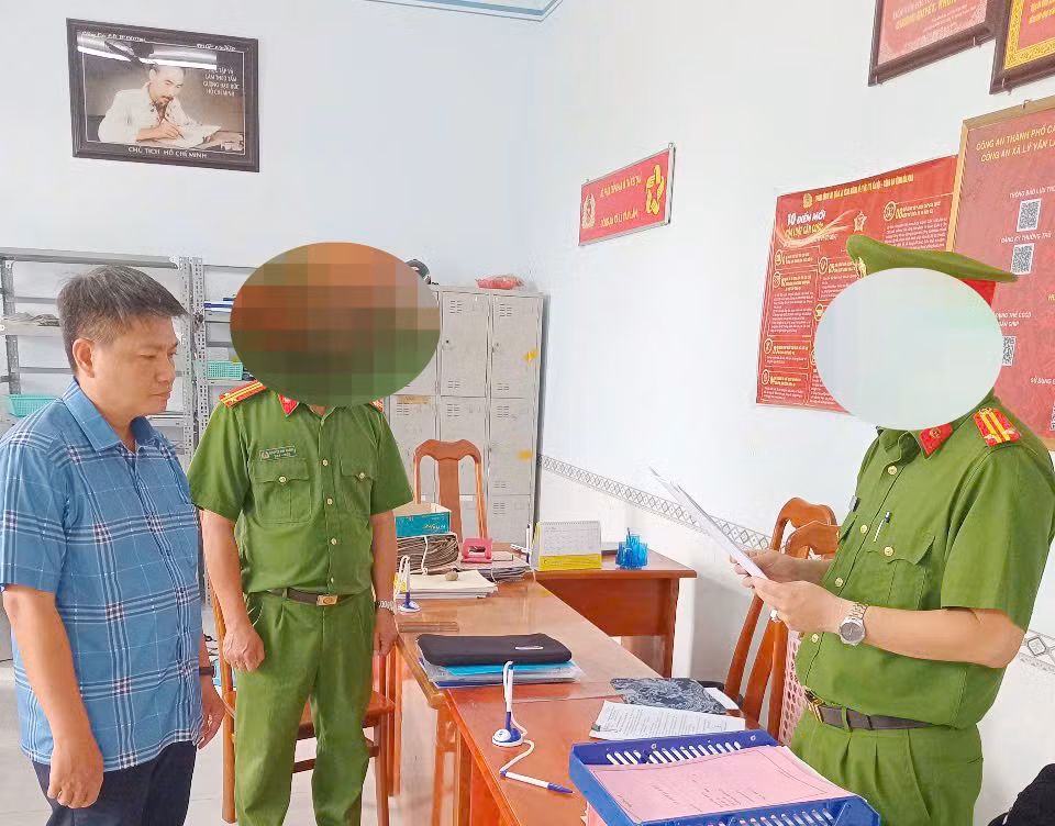 Bị can Huỳnh Văn Đẳng.