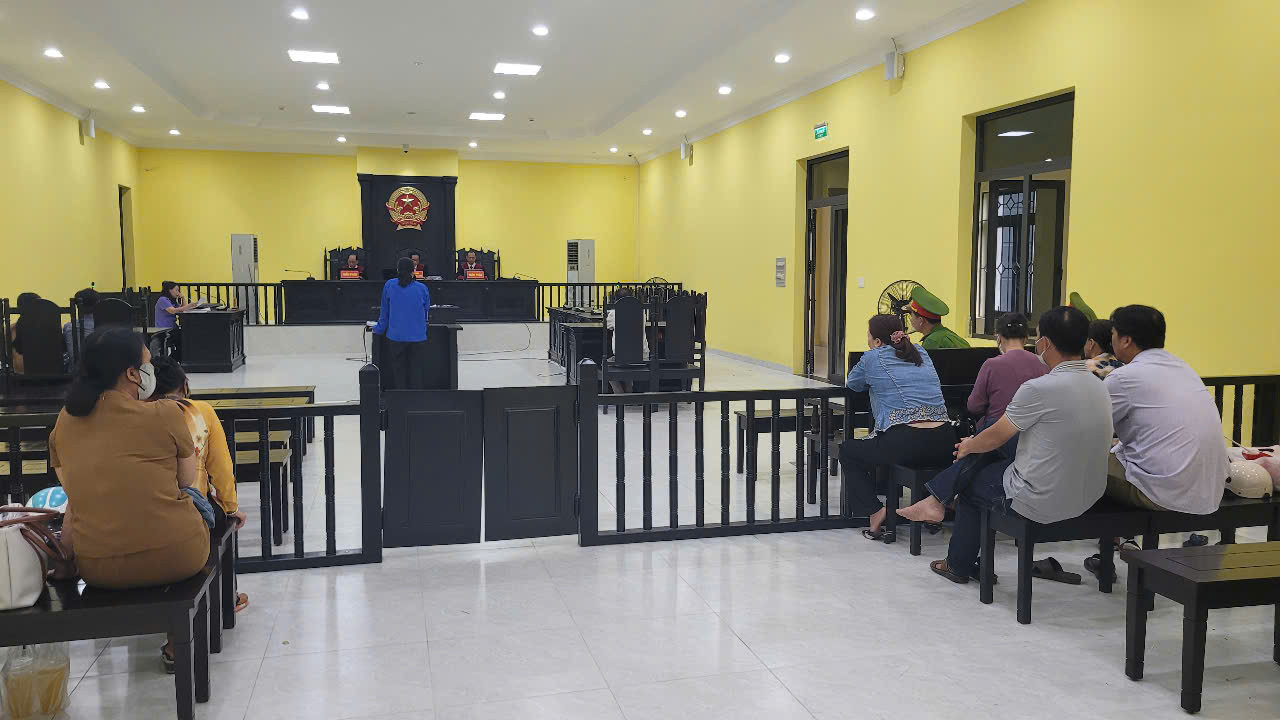 Bị cáo Ngọt tại phiên toà phúc thẩm. Bị cáo Ngọt tại phiên toà phúc thẩm.