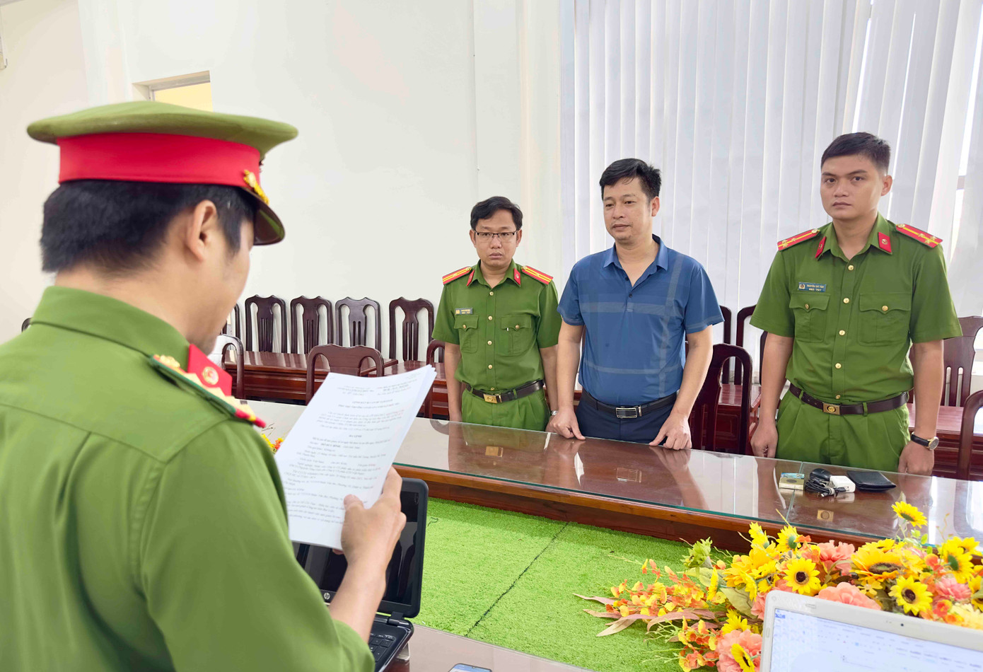 Bị can Đỗ Huy Bình. Bị can Đỗ Huy Bình.