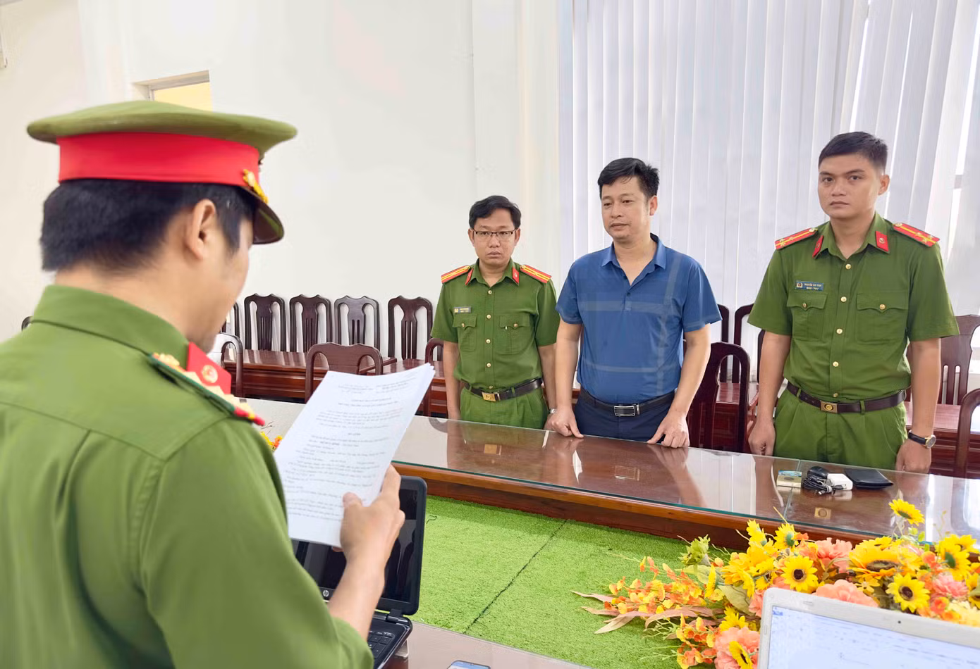 Bị can Đỗ Huy Bình.