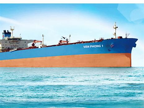 Tàu Vân Phong 1. Ảnh: Đ.Q Tàu Vân Phong 1. Ảnh: Đ.Q