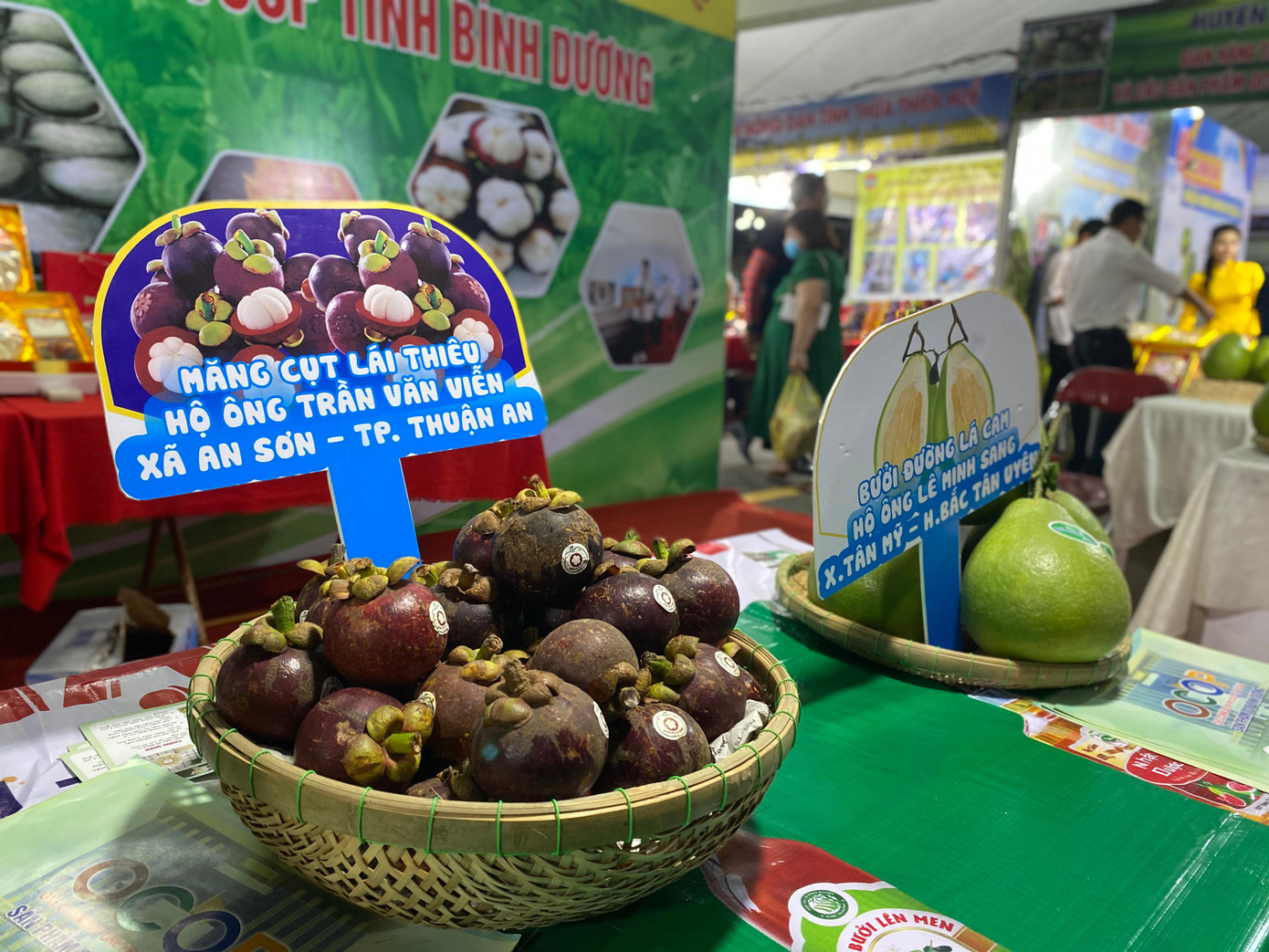 Nhiều sản phẩm OCOP của tỉnh Sơn La và các vùng miền trên dải đất hình chữ S có mặt tại Festival.