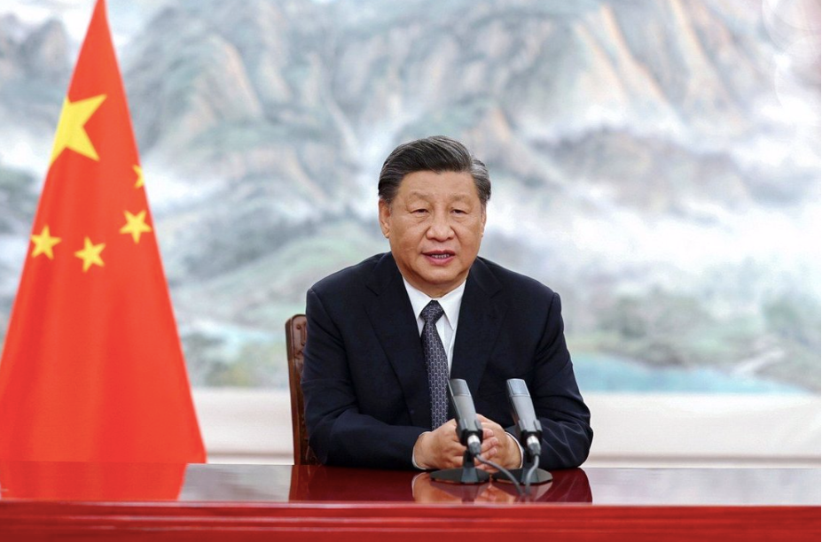 Chủ tịch Trung Quốc Tập Cận Bình phát biểu tại diễn đàn của BRICS ngày 22/6. (Ảnh: Xinhua) Chủ tịch Trung Quốc Tập Cận Bình phát biểu tại diễn đàn của BRICS ngày 22/6. (Ảnh: Xinhua)