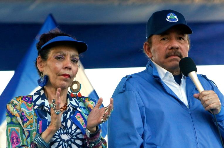 Tổng thống Nicaragua Daniel Ortega (phải) là một đồng minh lâu năm của Nga. (Ảnh: AP) Tổng thống Nicaragua Daniel Ortega (phải) là một đồng minh lâu năm của Nga. (Ảnh: AP)