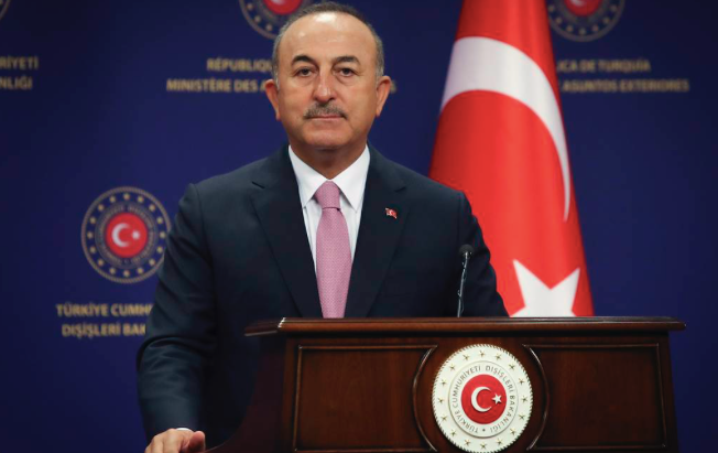 Ngoại trưởng Thổ Nhĩ Kỳ Mevlut Cavusoglu. (Ảnh: AP)