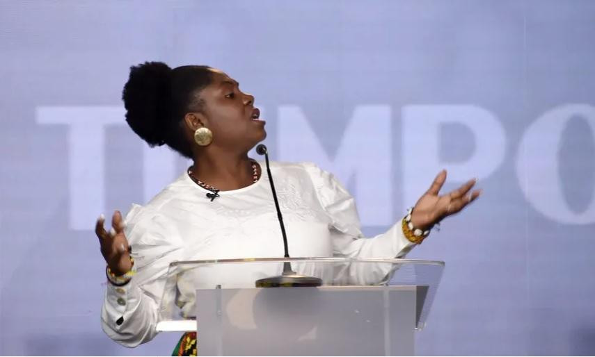 Nữ Phó Tổng thống Colombia Francia Márquez. (Ảnh: France24) Nữ Phó Tổng thống Colombia Francia Márquez. (Ảnh: France24)