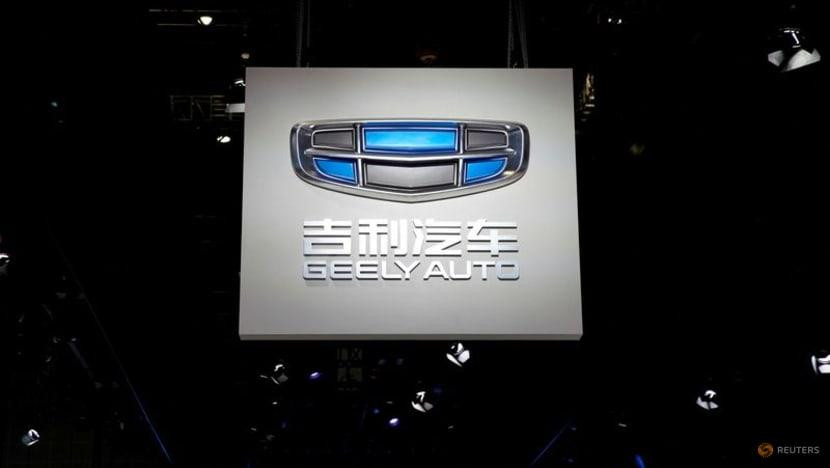 Logo của hãng xe Geely Trung Quốc. (Ảnh: Reuters)